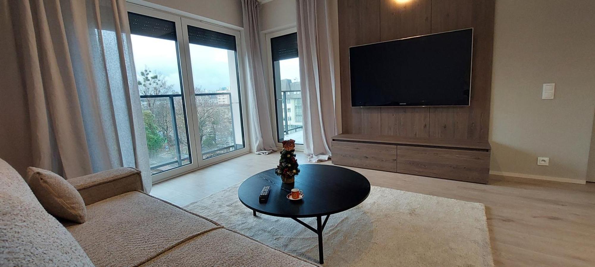 Luxurious Vanilla Apartment, Self Check-in 24h, Parking, Air-conditioning Posen